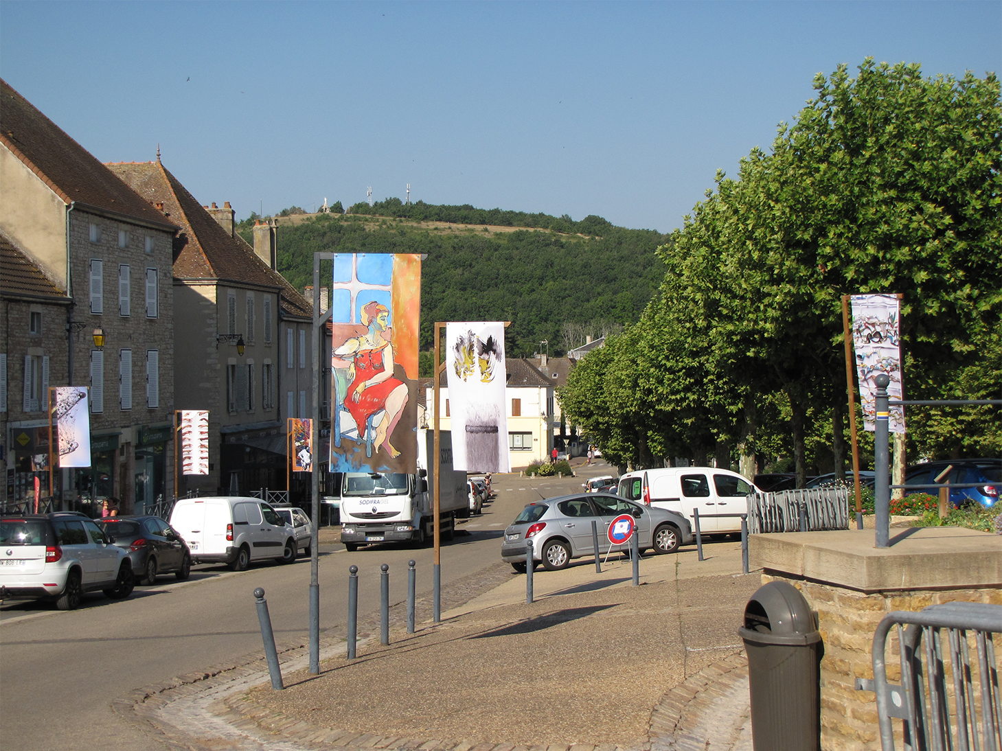 Vue d'ensemble Bannières Promenade. Cliché A.Lanci copyright 2022